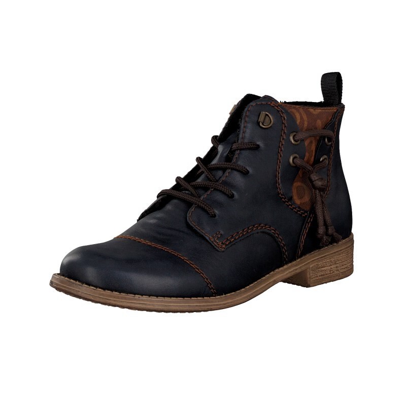 Botas Rieker 77441-14 Para Mulher - Azuis